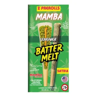 Lemonade Mamba Batter Melt Full Spectrum Blend Pre-Roll 2ct 2.5G