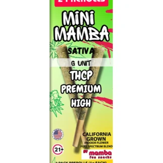 G Unit Mini Mamba THCP Full Spectrum Blend Pre-Rolls 2ct